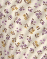 Baby Girl 2-Pack Floral Pull-On Pants - Purple