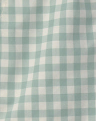 Toddler Boy Gingham Poplin Shorts - Green