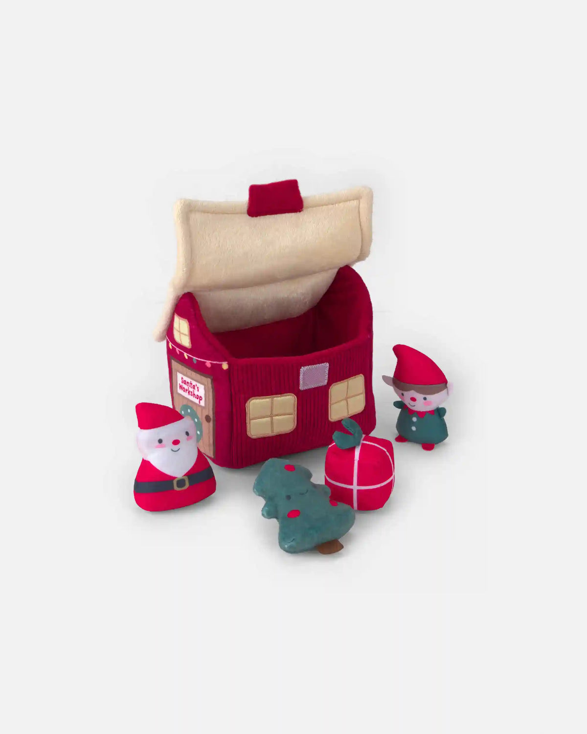 Toddler Santa's Workshop Plush Toys - Red