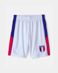 Kids Umbro France Mesh Soccer Shorts - Blue/Red/White