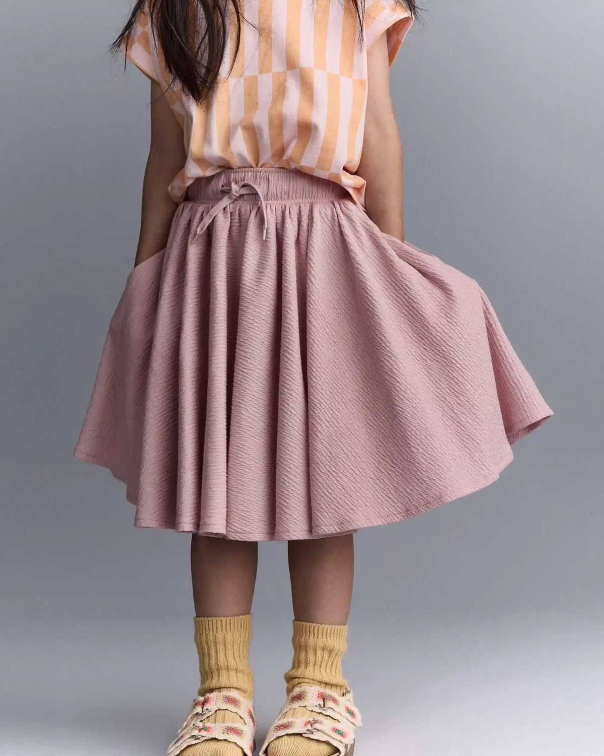 Toddler Girl Avenue Twirl™ Midi Skirt - Light Pink