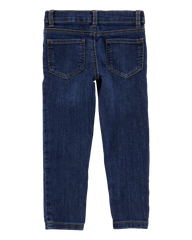 Baby Dark Blue Wash Skinny-Leg Jeans