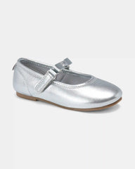 Toddler Girl Dress Shoes - Silver