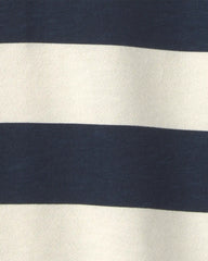 Boys Organic Cotton French Terry Rugby Polo