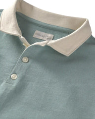 Boys Organic Cotton French Terry Polo