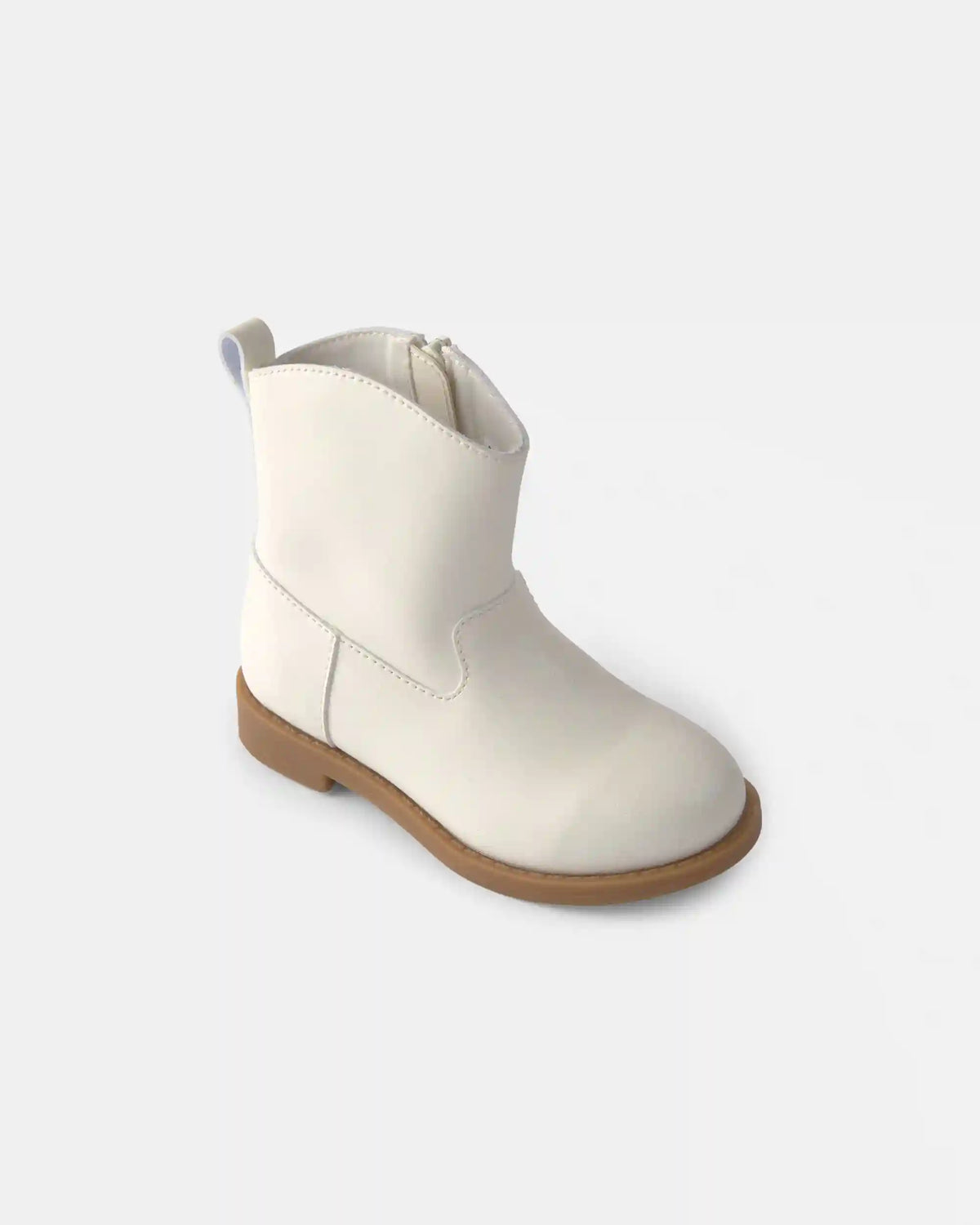 Toddler Girl Cowboy Boots - White