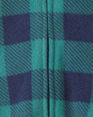 Baby Boy 3-Piece 'Little Adventurer' Buffalo Check Fleece Layering Set