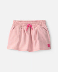 Baby Girl French Terry Skort - Pink