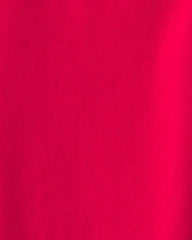 Toddler Girl Cotton Pull-On Stretch Leggings - Red
