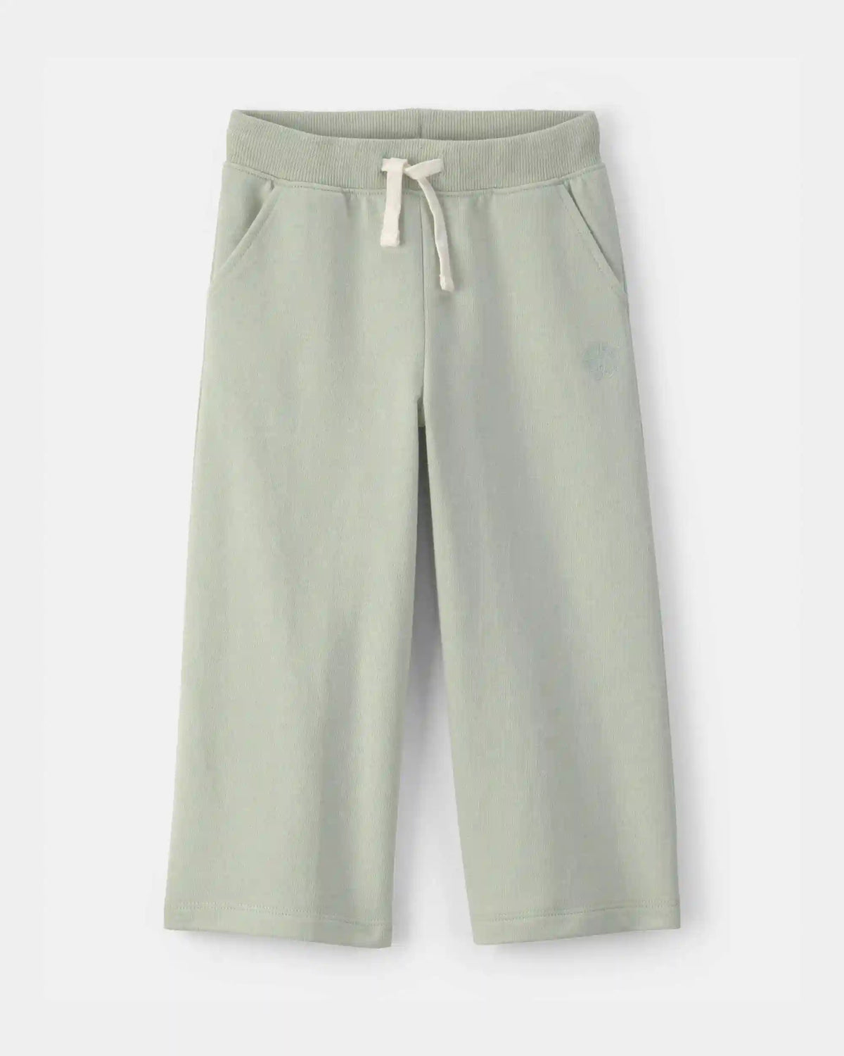 Toddler Girl French Terry Drawstring Pants - Green