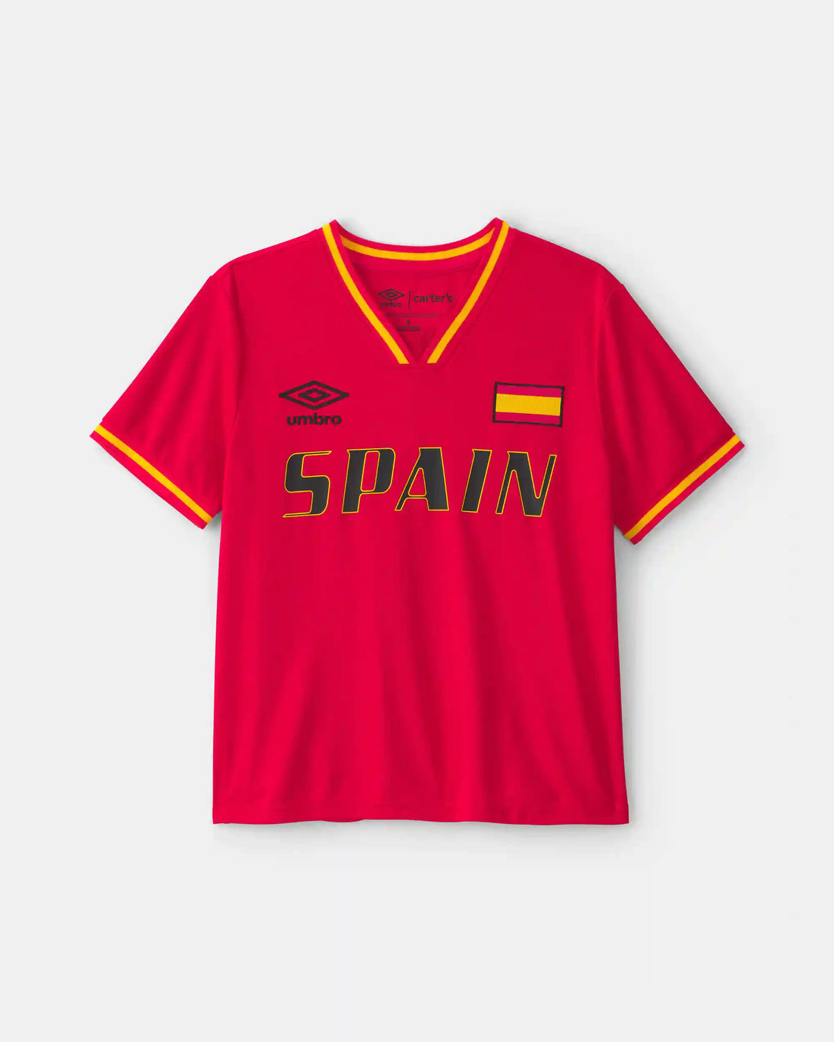 Kids Umbro Spain Soccer Jersey - Red