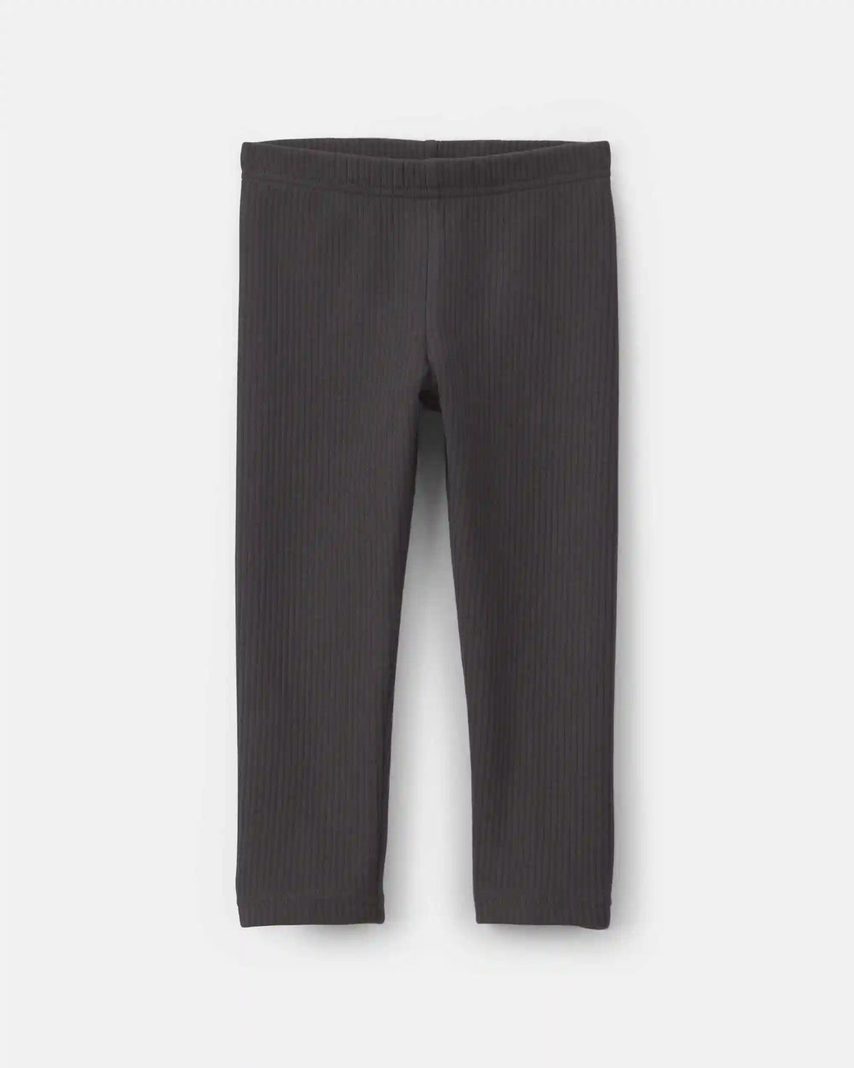 Toddler Girl Fleece Pull-On Stretch Leggings - Black