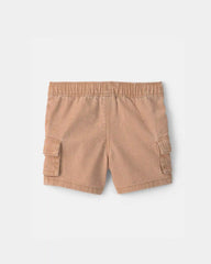 Baby Boy Cargo Pocket Shorts - Khaki