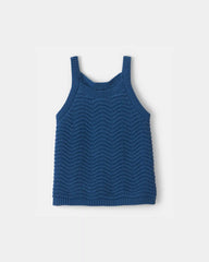 Toddler Girl Sweater Knit Tank Top - Navy