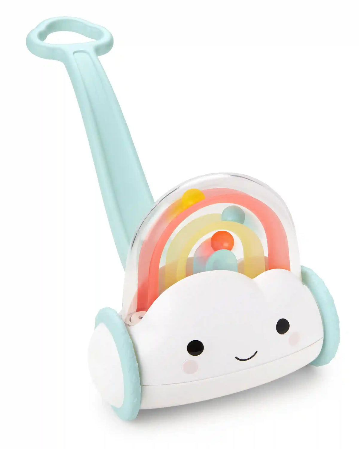 Silver Lining Cloud Rainbow Push Toy