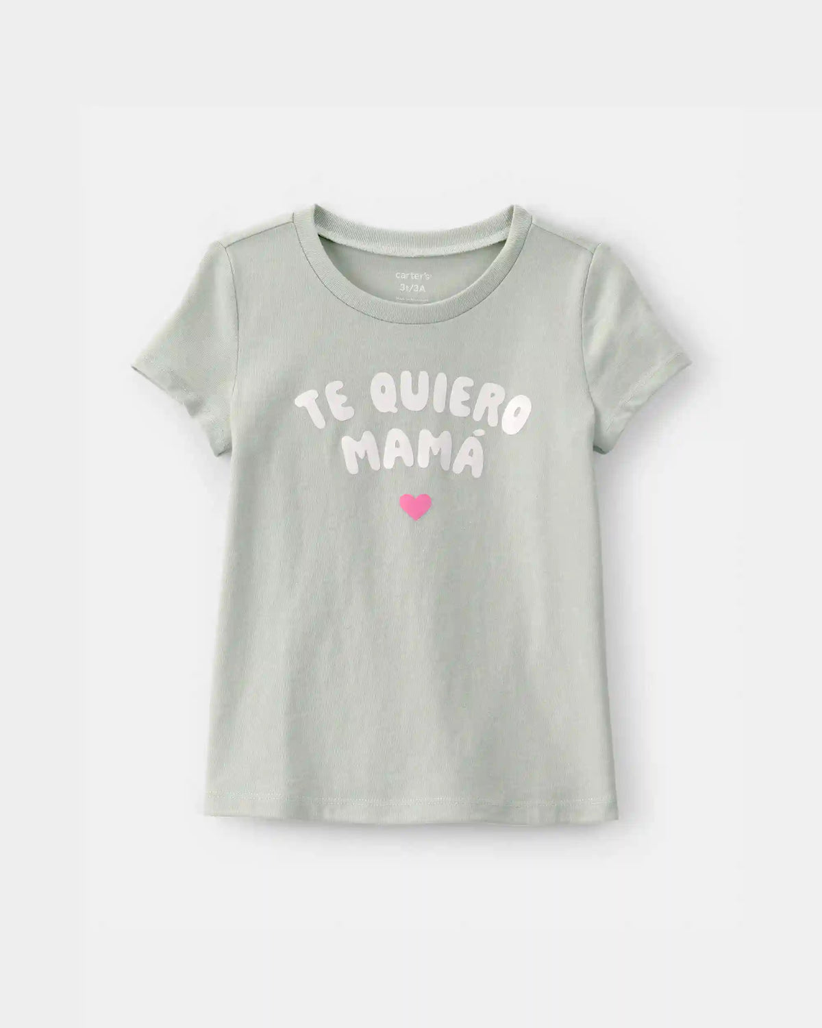 Toddler Girl 'Te Quiero Mamá' Graphic Tee - Green