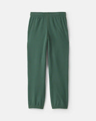 Boys Fleece Joggers - Olive Green