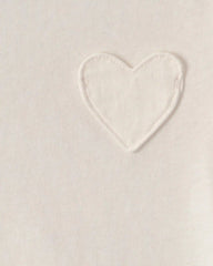 Toddler Girl Heart Long-Sleeve Top - Cream