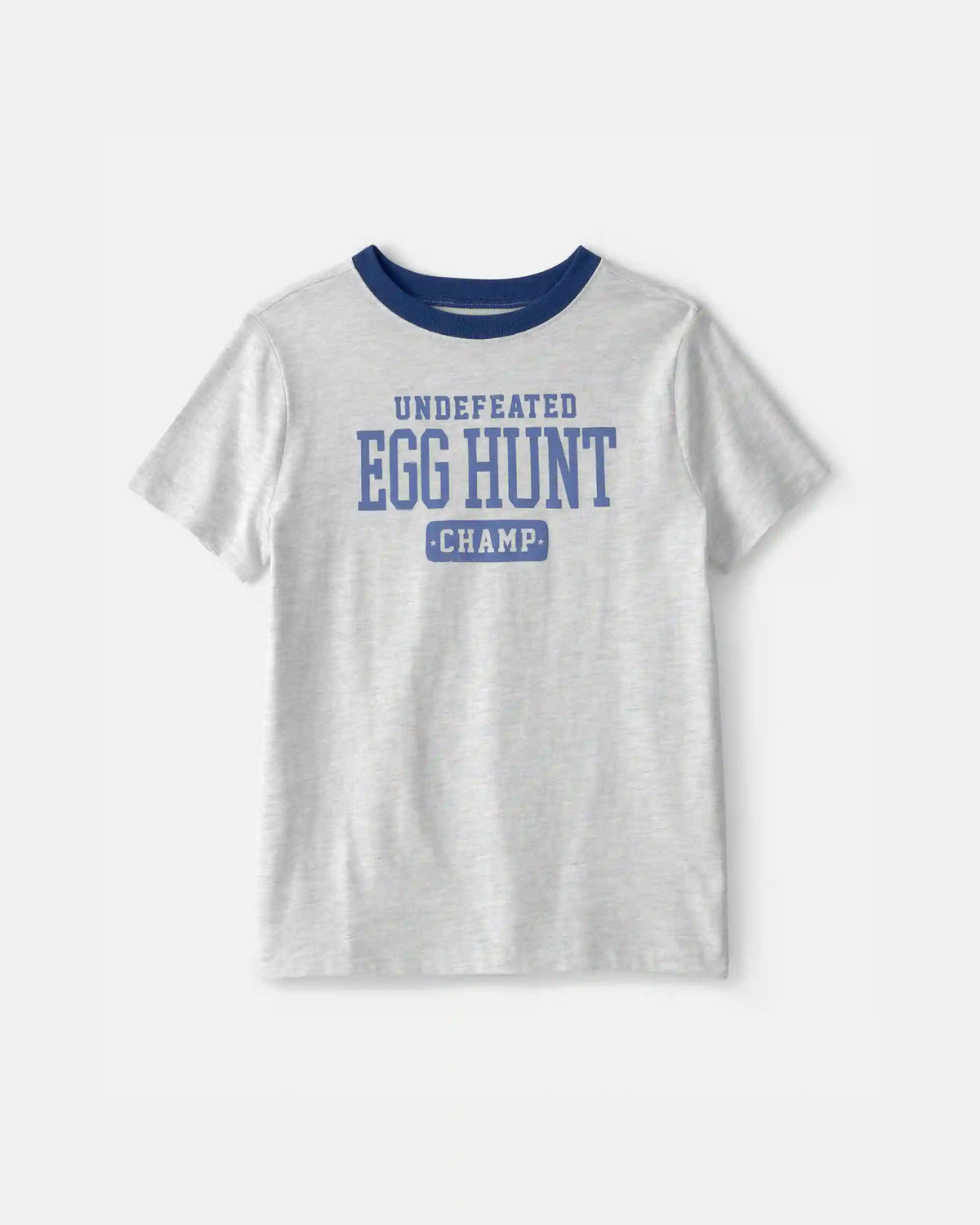 Kids Easter Egg Hunt Graphic Tee - Grey