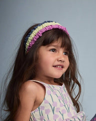 Toddler Girl 3-Pack Headbands - Blue/Yellow/Purple