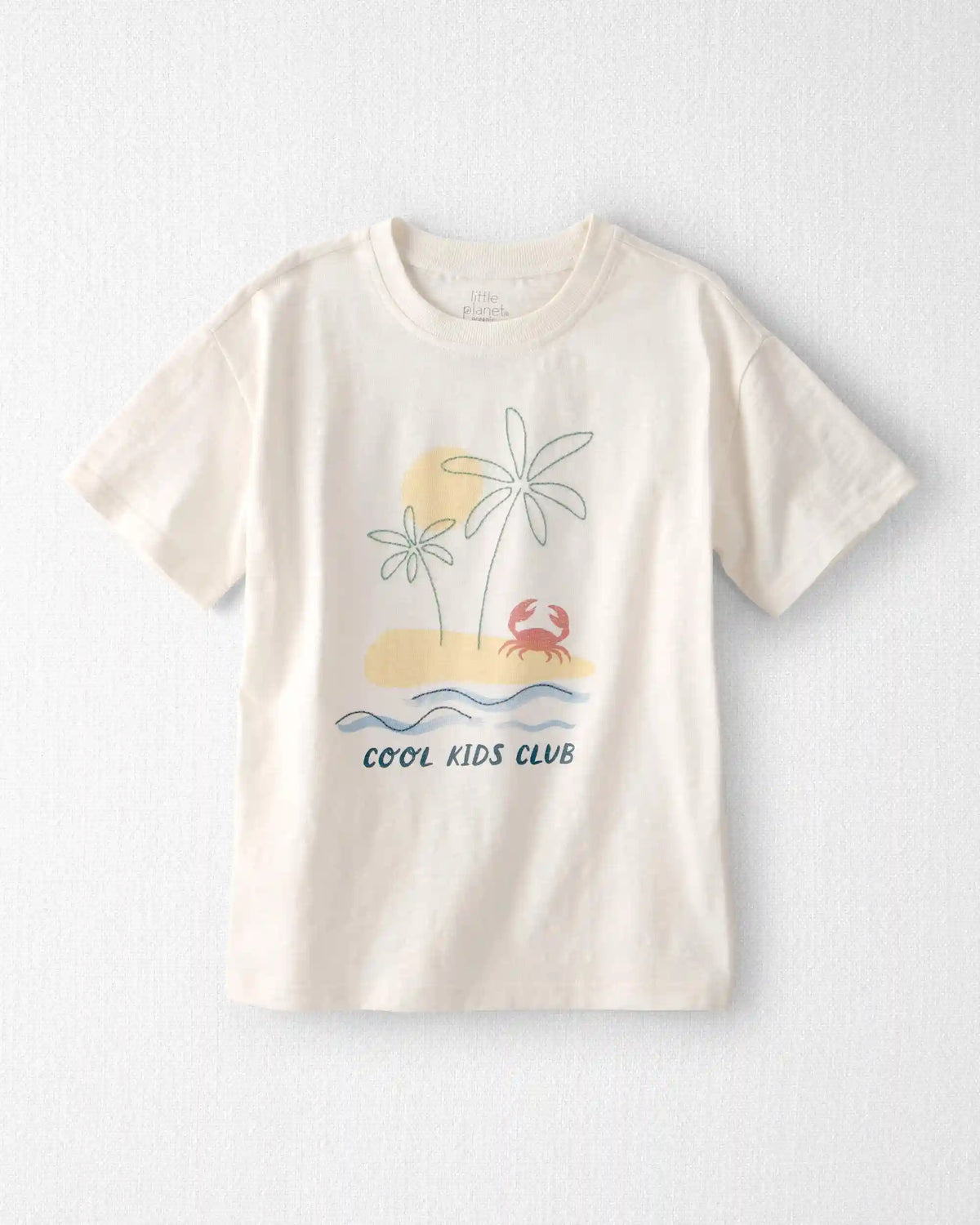 Kids Organic Cotton 'Cool Kids Club' Tee