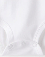Baby 5-Pack Short-Sleeve Bodysuits - White