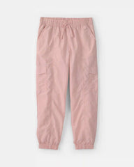 Girls Cargo Joggers - Pink