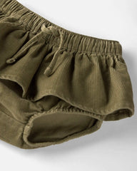 Baby Girl Organic Cotton Corduroy Skirt