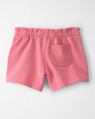 Girls French Terry Shorts Made with Organic Cotton