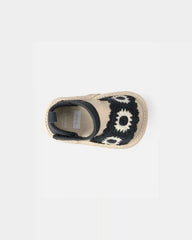 Baby Girl Crochet Sandals - Black
