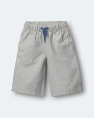 Toddler Girl Wide-Leg Pants in Stripes - Slate Blue