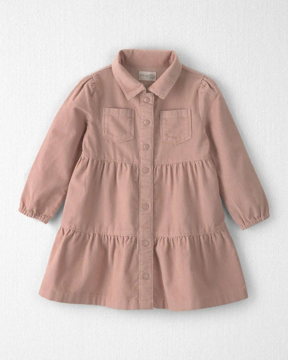 Toddler Girl Organic Cotton Corduroy Dress
