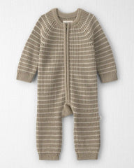Baby Organic Cotton Sweater Knit Jumpsuit