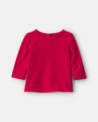 Baby Girl 2-Piece Floral Corduroy Long-Sleeve Dress Set - Navy Blue