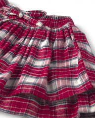 Toddler Girl Organic Cotton Flannel Skirt