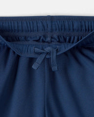 Boys 3-Pack Mesh Active Shorts - Black/Blue/Grey
