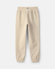 Boys French Terry Joggers - Cream