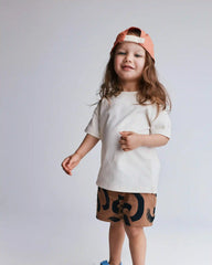 Toddler Elevated Relaxed Tee - Cream
