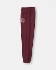 Boys French Terry Joggers - Burgundy