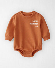 Baby Organic Cotton Pumpkin Pie Bubble