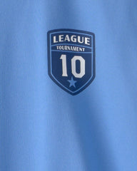 Boys 2-Piece 'Soccer Club' Active Graphic Tee & Shorts Set - Blue