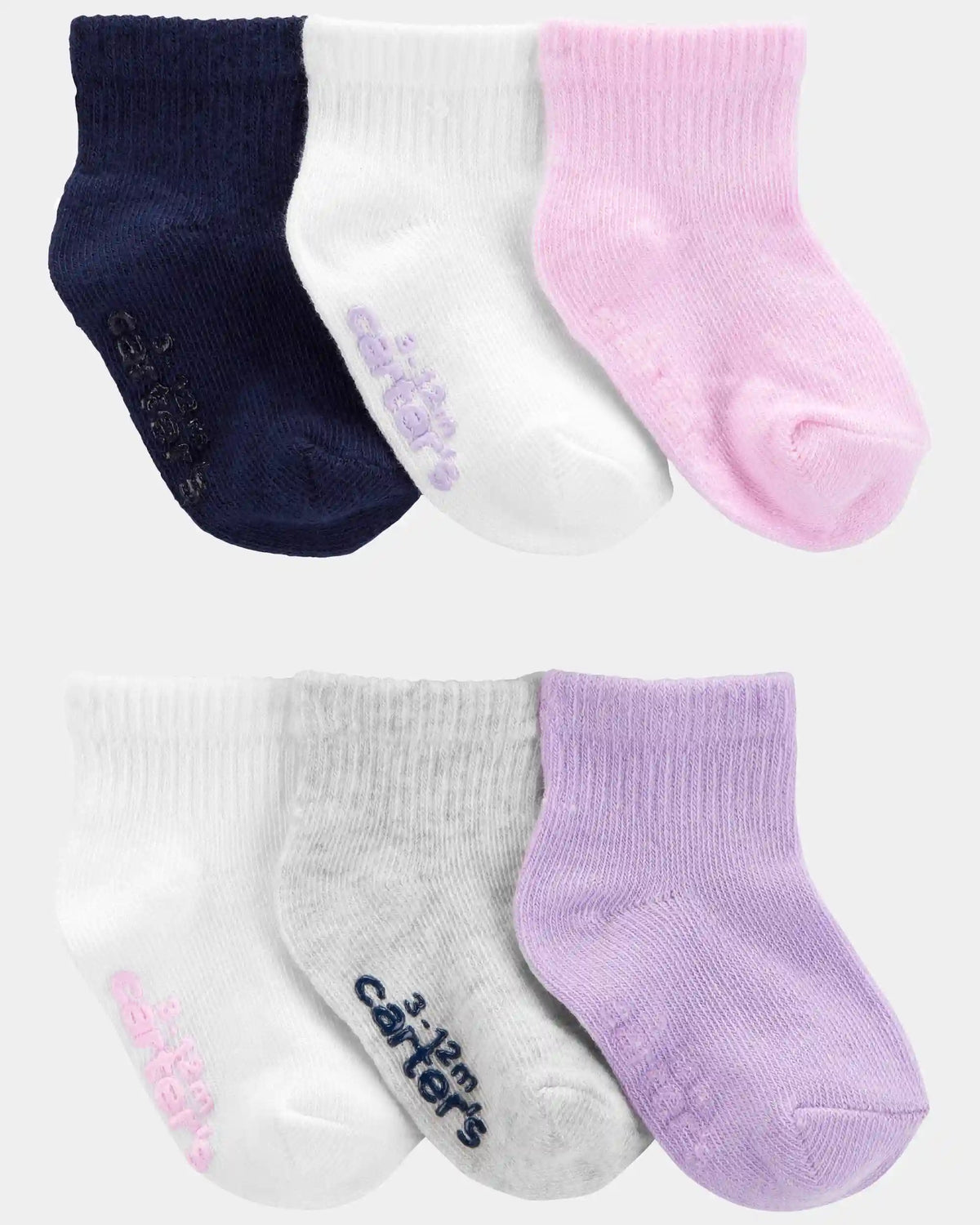 Toddler Girl 6-Pack Crew Socks