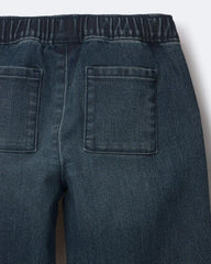 Toddler Barrel Jean in Medium Wash - Blue