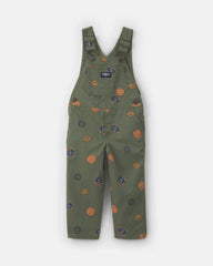 Toddler Patch Logo Overalls - Green