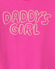 Toddler Girl 'Daddy's Girl' Long-Sleeve Graphic Tee - Pink