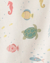 Baby 2-Piece Organic Cotton Pajamas in Under the Sea