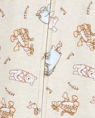 Baby Winnie The Pooh Snug Fit Cotton Footie 1-Piece Pajamas