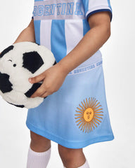Toddler Girl Umbro Argentina Active Skort - Light Blue/White