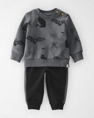 Baby 2-Piece Fleece Top & Pant Set Made with Organic Cotton