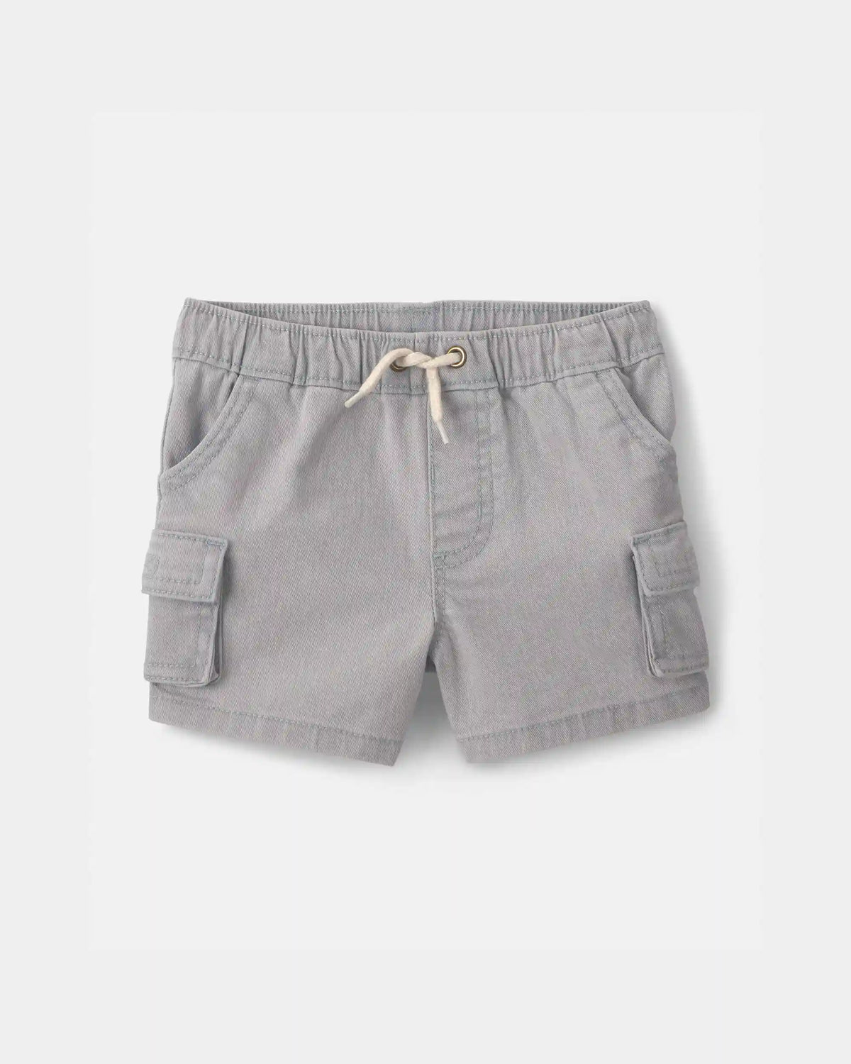 Baby Boy Cargo Pocket Shorts - Grey